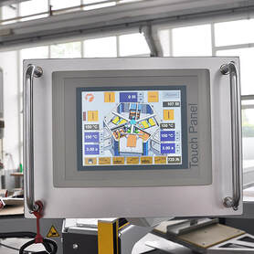 Turbotrans touch Panel for heat transfer machine